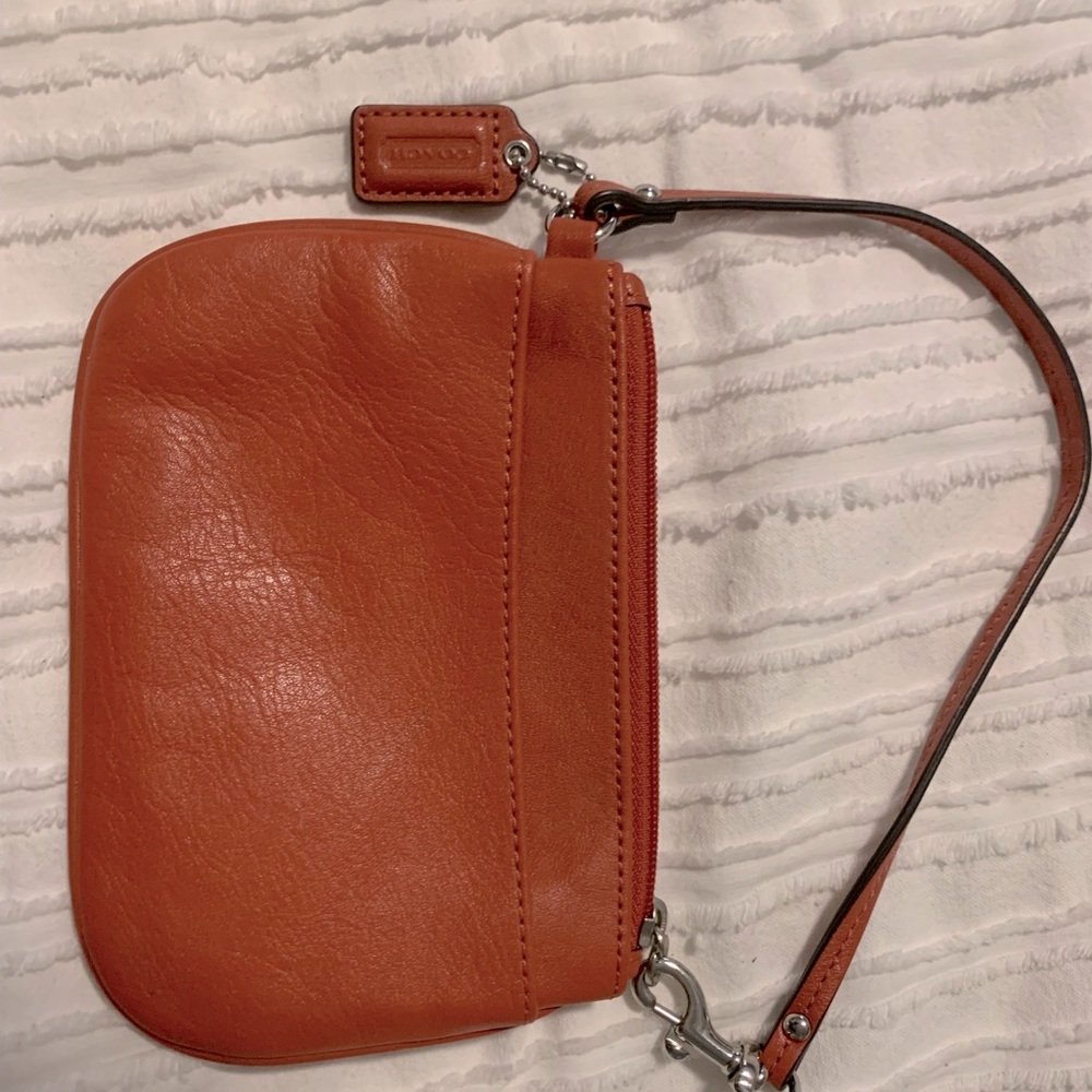 Coach Wristlet - Orange